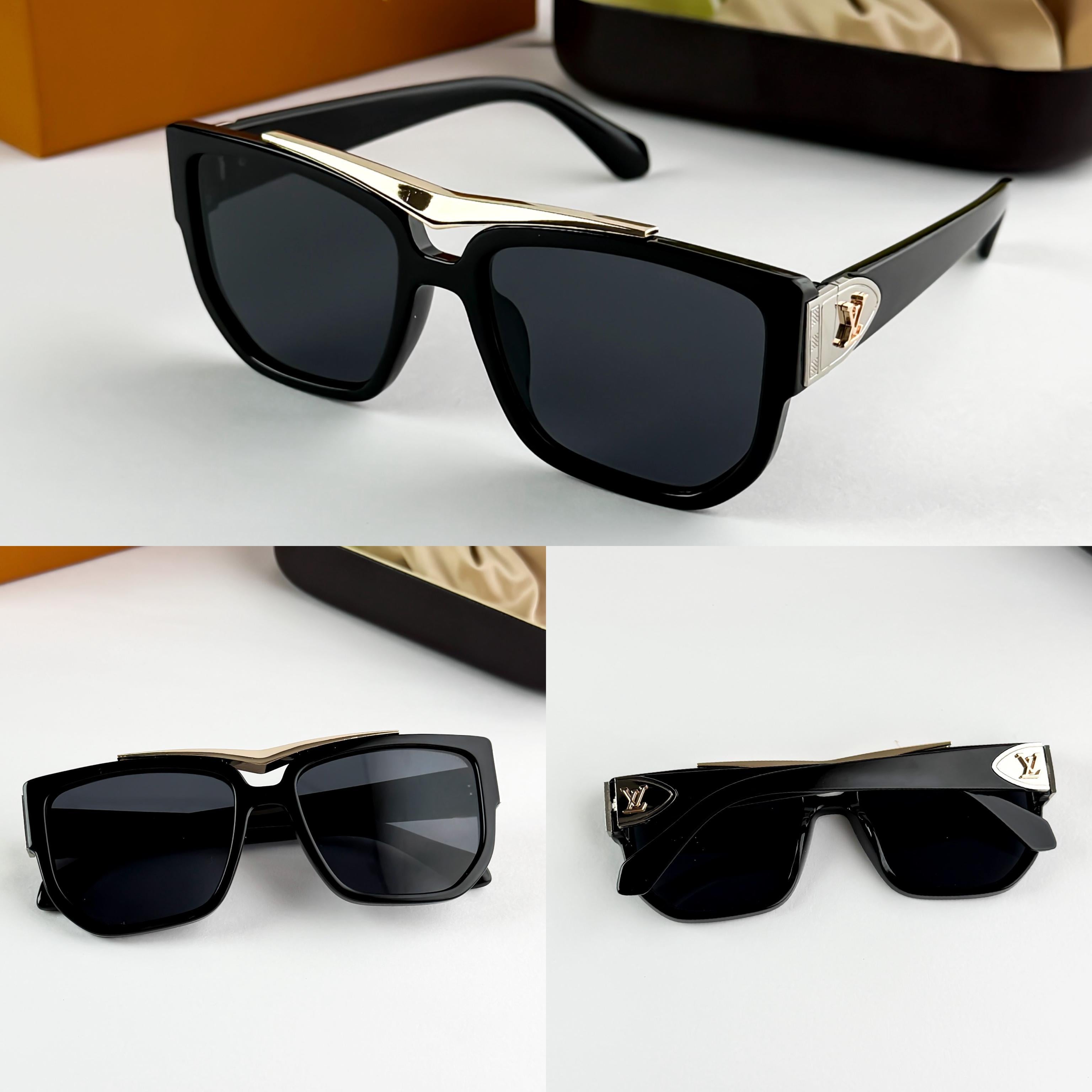 *LOUI_S VUI_TTON GOLD BLACK