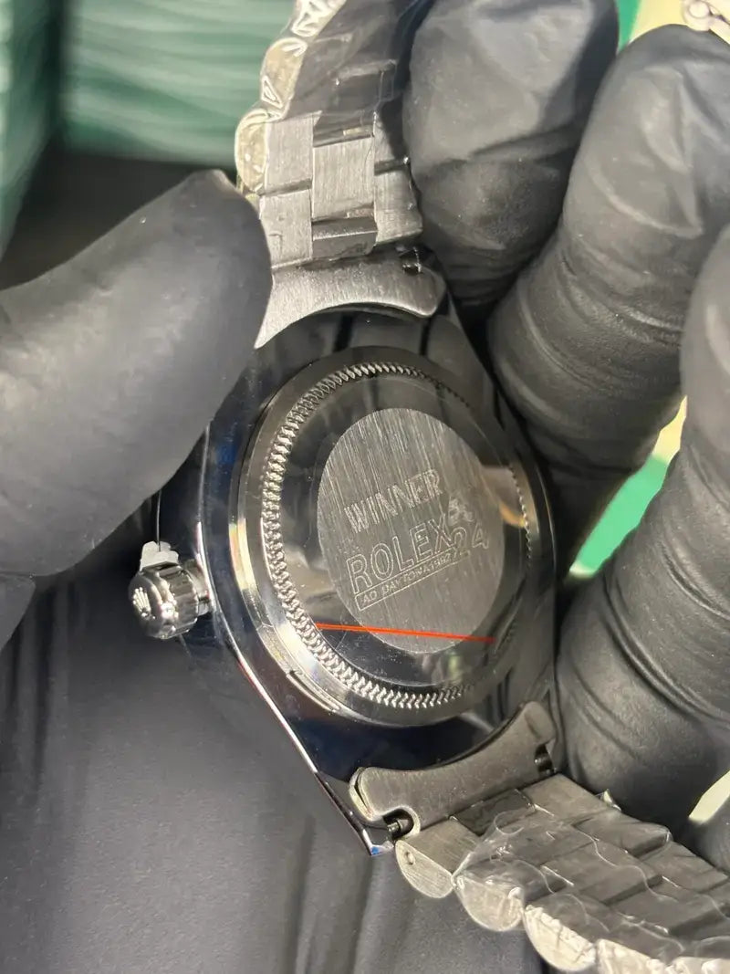 Rol_ex day date silver green