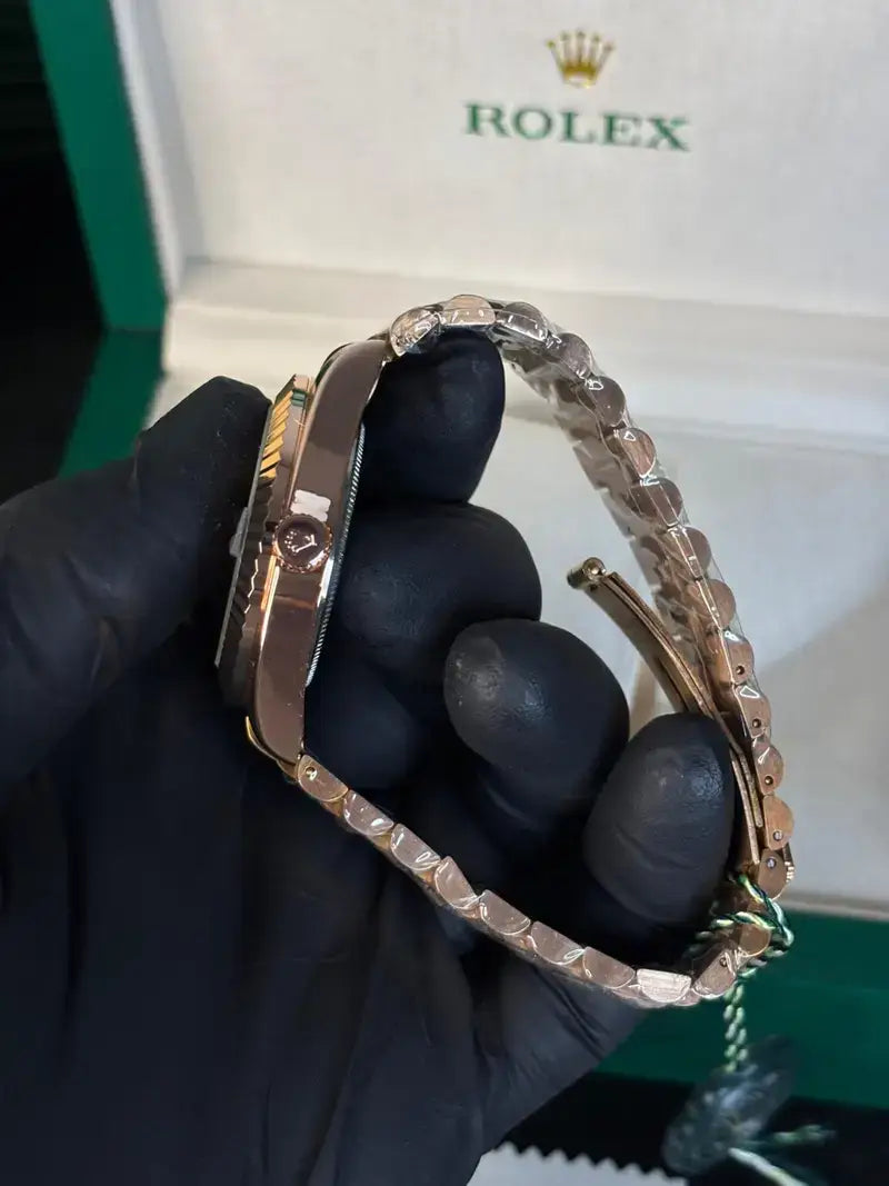Rol_ex day date copper roman dial