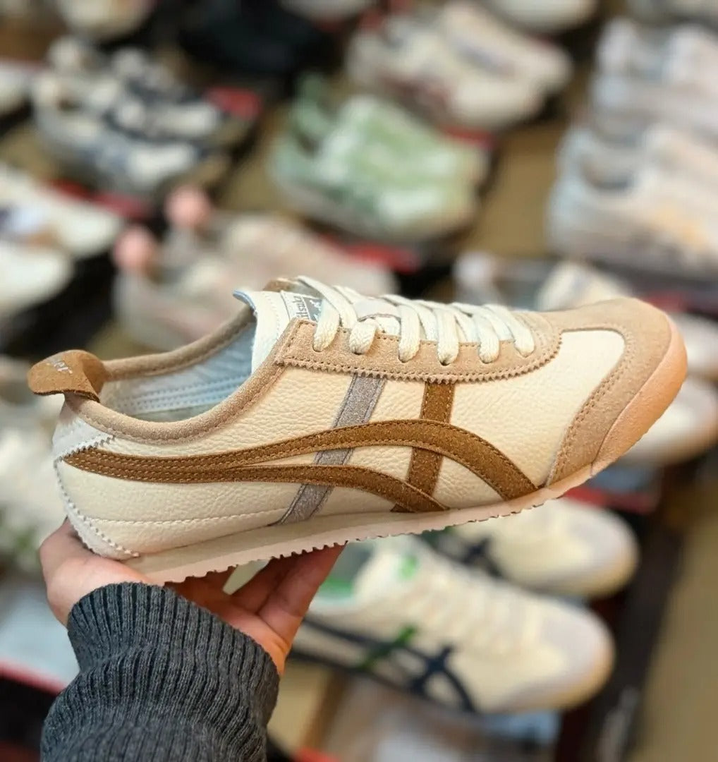 ONITSU_KA TIGER MEXICO 66 CREAM KHAKI