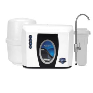 Aquatec Plus - Smart Pure - UTS Under Sink Storage pressure tank 12 L RO+UV+UF+TDS Water Purifier (White)